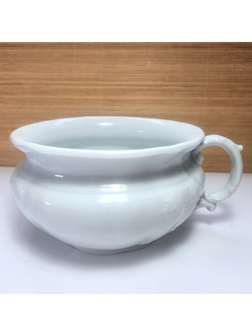 Antique Royal Ironstone China Chamber Pot Johnson Bros. England
